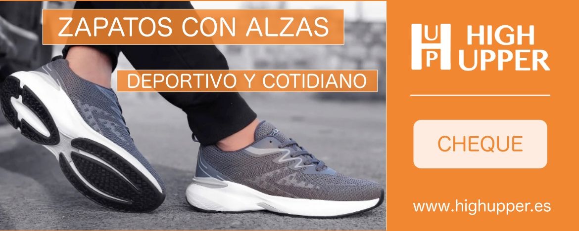Zapatos con alzas para hombre