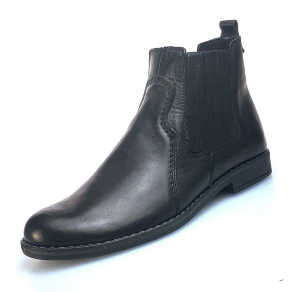 Zapatos con alzas NEGRO +  5 CM para hombre